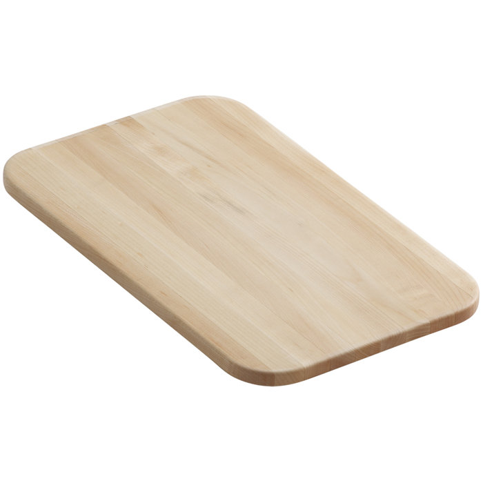 Kohler Marsala Hardwood Cutting Board for Executive Chef Kitchen Sinks